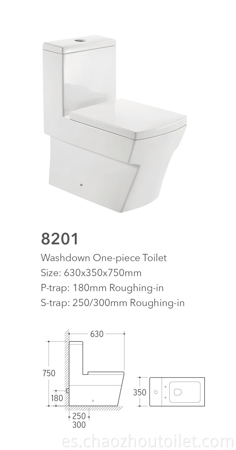 8201 One Piece Toilet